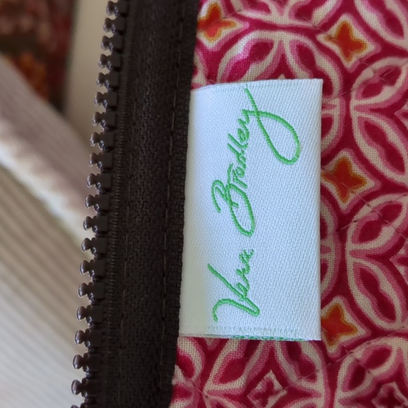 Vera Bradley "Betsy" Modern Floral Quilted Large Zipper Tote Bag - Picture 4 of 6